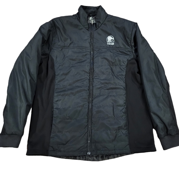 Tack Bell Jackets & Coats Taco Bell Quilted Lightweight Puffer